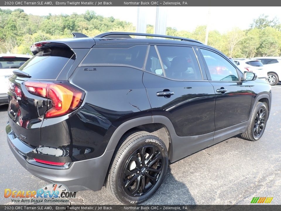 2020 GMC Terrain SLE AWD Ebony Twilight Metallic / Jet Black Photo #9