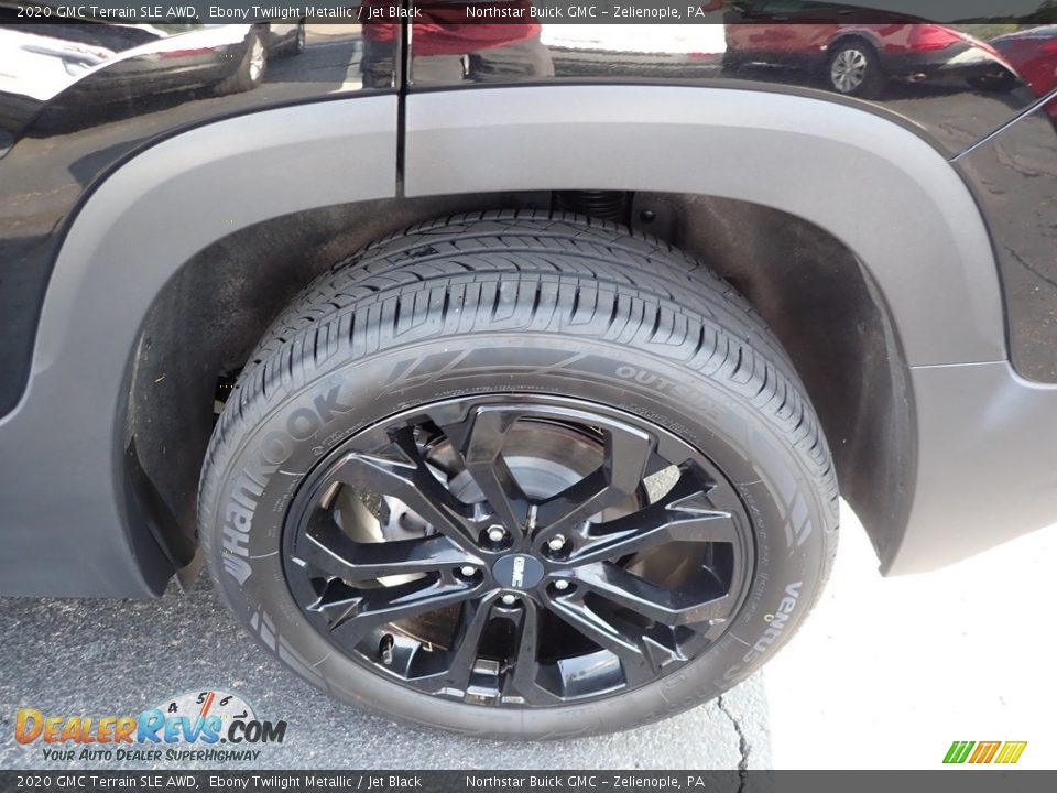 2020 GMC Terrain SLE AWD Ebony Twilight Metallic / Jet Black Photo #14