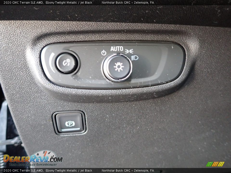 2020 GMC Terrain SLE AWD Ebony Twilight Metallic / Jet Black Photo #16