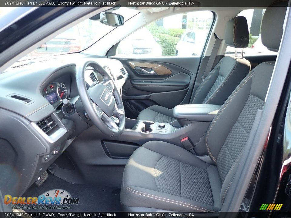 2020 GMC Terrain SLE AWD Ebony Twilight Metallic / Jet Black Photo #17