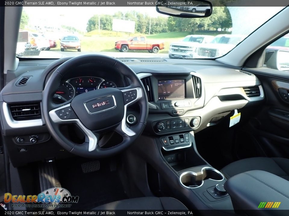 2020 GMC Terrain SLE AWD Ebony Twilight Metallic / Jet Black Photo #19