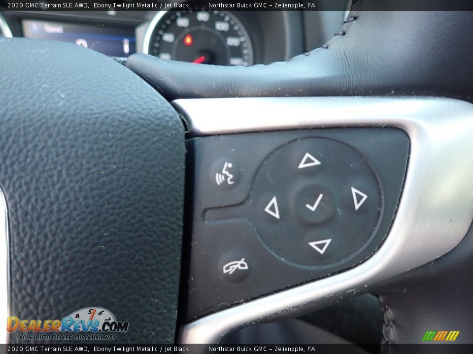 2020 GMC Terrain SLE AWD Ebony Twilight Metallic / Jet Black Photo #24