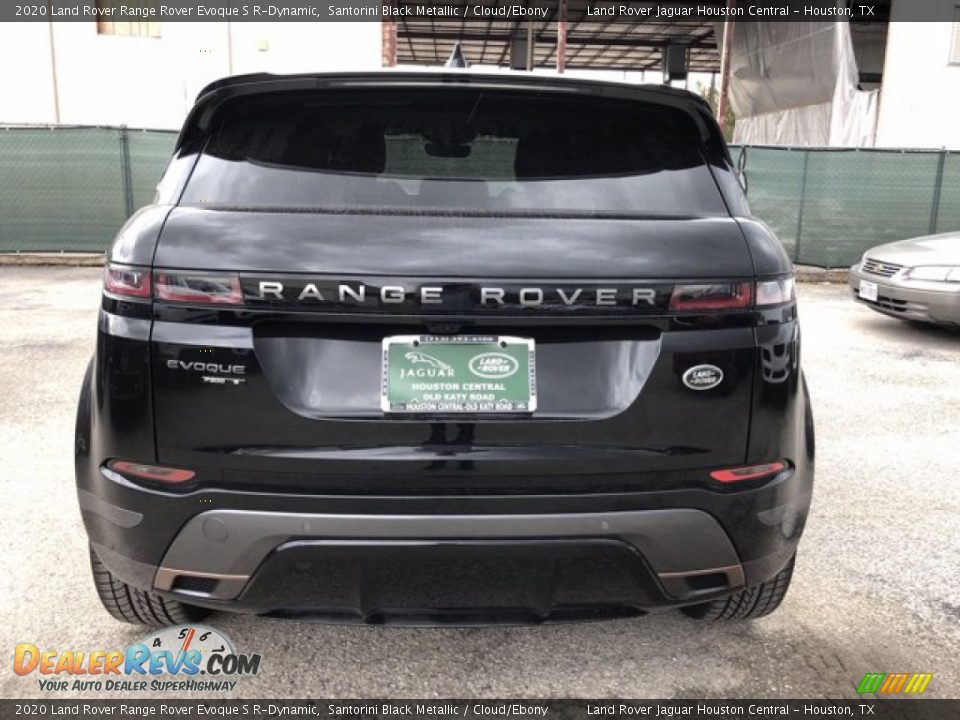 2020 Land Rover Range Rover Evoque S R-Dynamic Santorini Black Metallic / Cloud/Ebony Photo #9