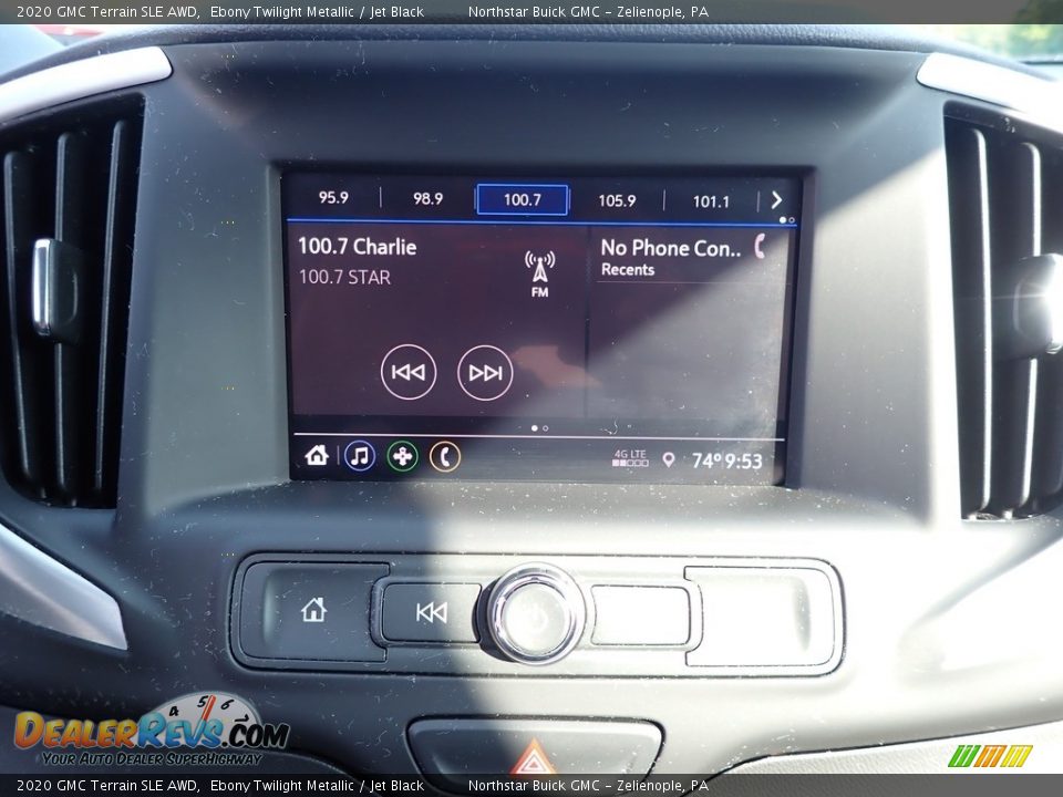 2020 GMC Terrain SLE AWD Ebony Twilight Metallic / Jet Black Photo #27