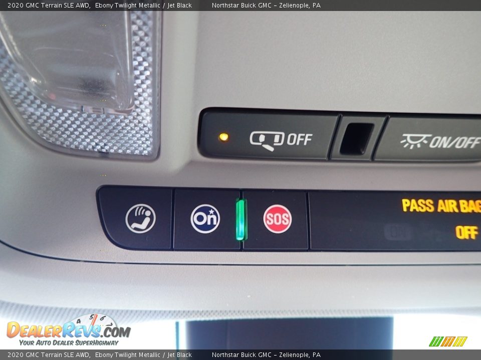 2020 GMC Terrain SLE AWD Ebony Twilight Metallic / Jet Black Photo #29