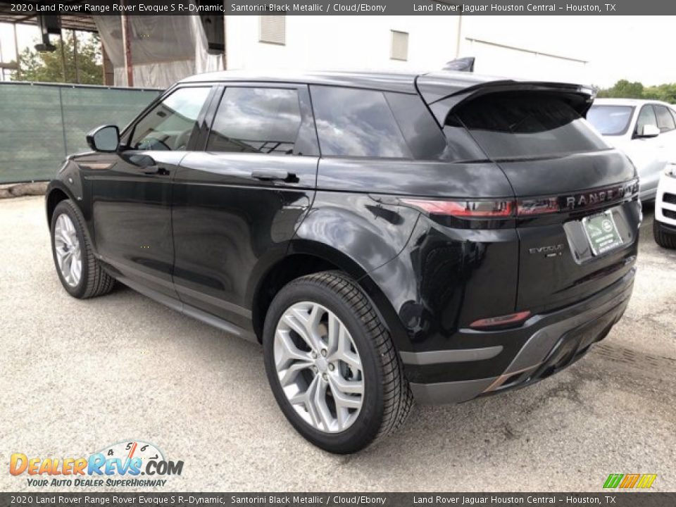 2020 Land Rover Range Rover Evoque S R-Dynamic Santorini Black Metallic / Cloud/Ebony Photo #14