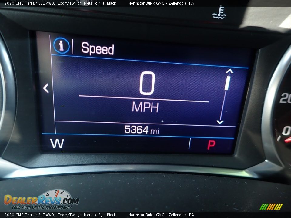 2020 GMC Terrain SLE AWD Ebony Twilight Metallic / Jet Black Photo #30