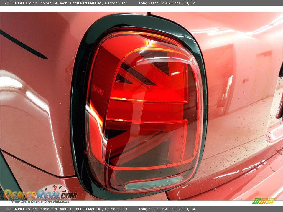 2021 Mini Hardtop Cooper S 4 Door Coral Red Metallic / Carbon Black Photo #15