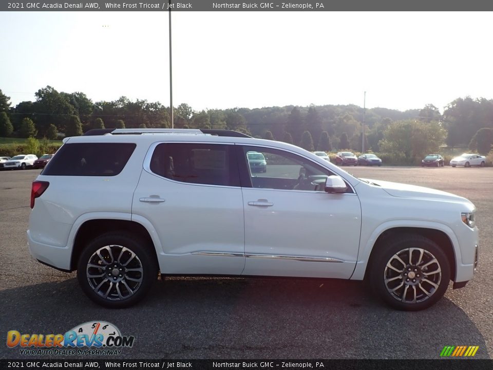 2021 GMC Acadia Denali AWD White Frost Tricoat / Jet Black Photo #4