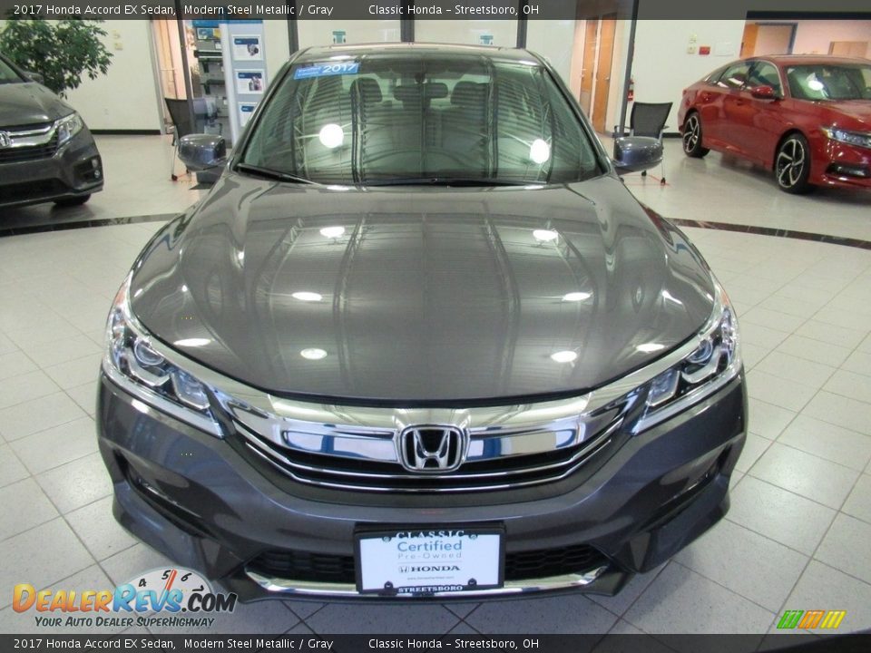 2017 Honda Accord EX Sedan Modern Steel Metallic / Gray Photo #2