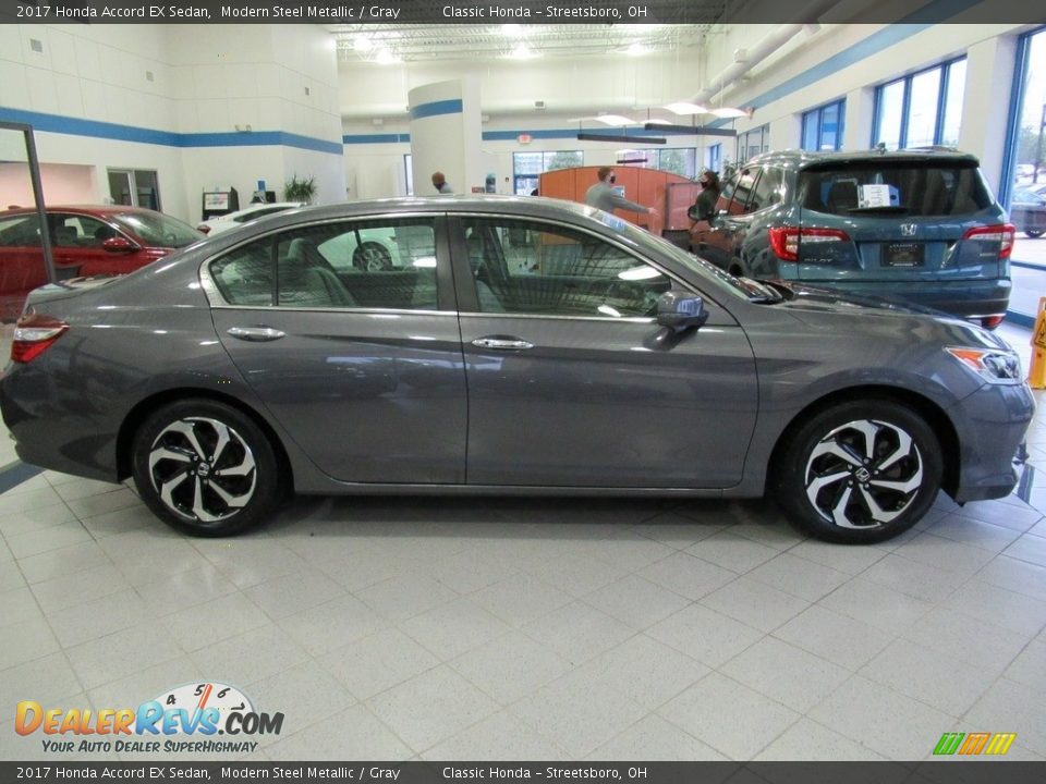 2017 Honda Accord EX Sedan Modern Steel Metallic / Gray Photo #4