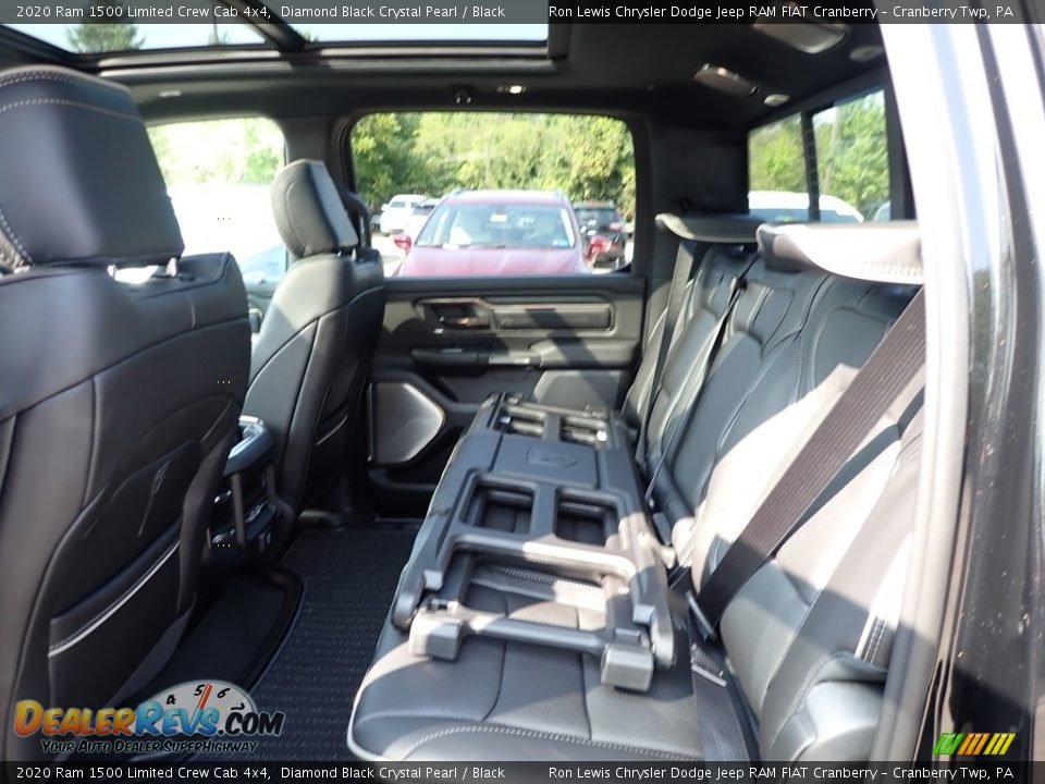 Rear Seat of 2020 Ram 1500 Limited Crew Cab 4x4 Photo #13