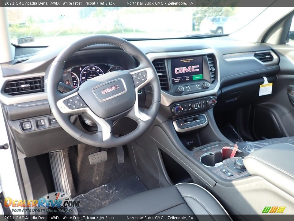 Jet Black Interior - 2021 GMC Acadia Denali AWD Photo #16