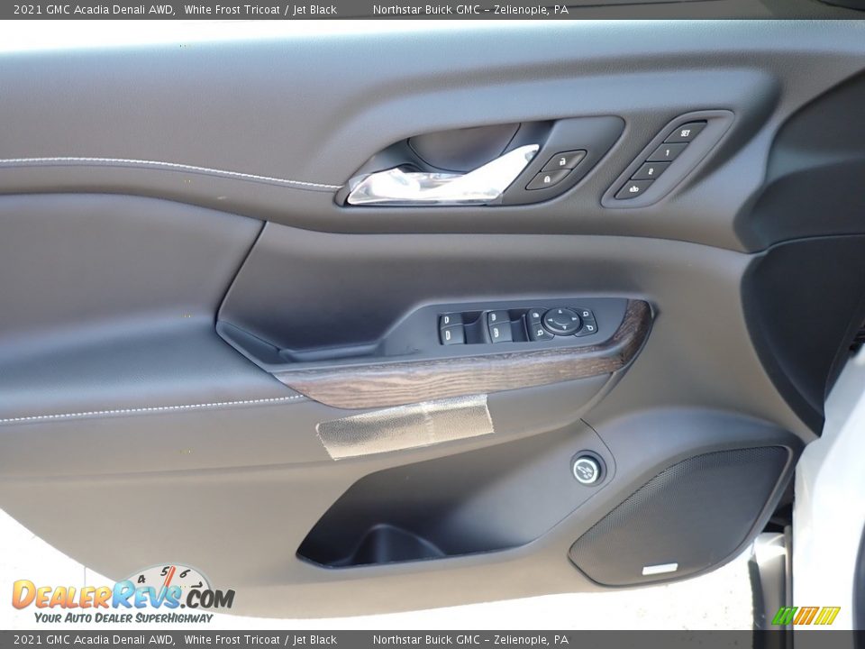 Door Panel of 2021 GMC Acadia Denali AWD Photo #17