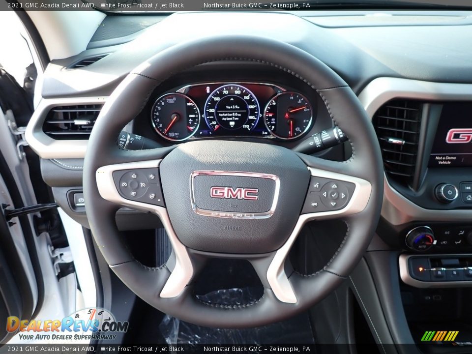 2021 GMC Acadia Denali AWD Steering Wheel Photo #18