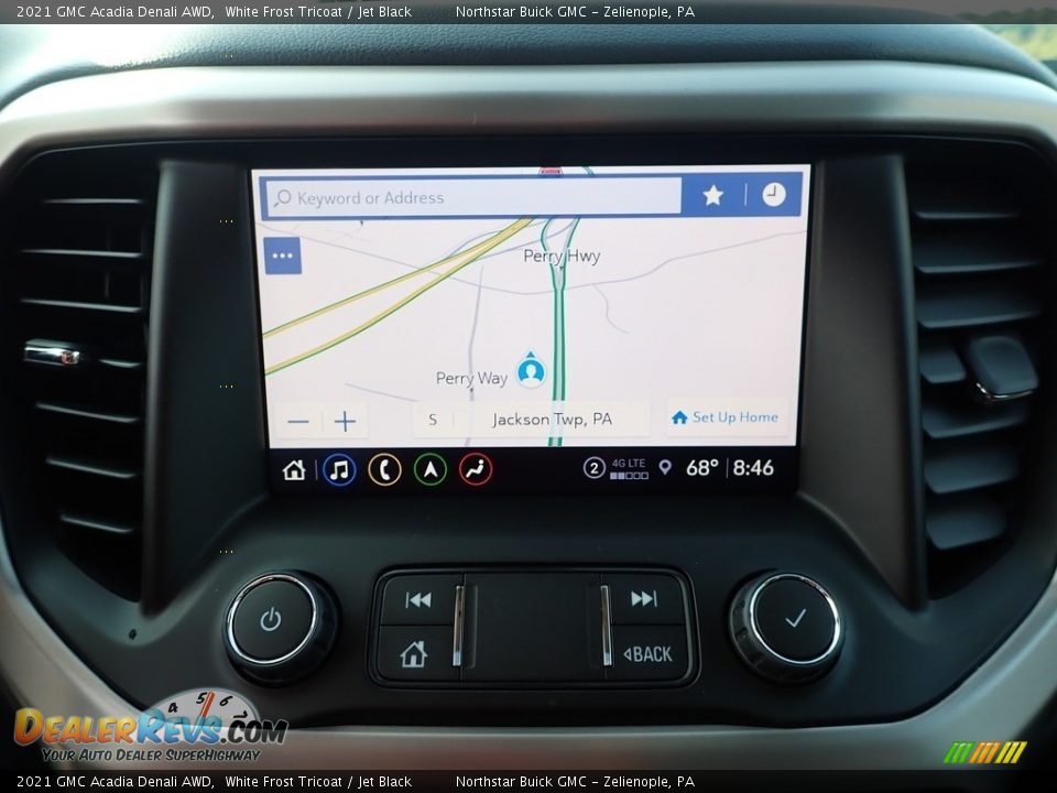 Navigation of 2021 GMC Acadia Denali AWD Photo #19