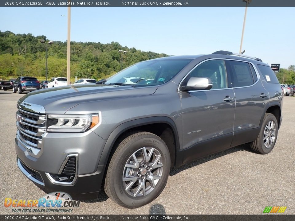 2020 GMC Acadia SLT AWD Satin Steel Metallic / Jet Black Photo #1