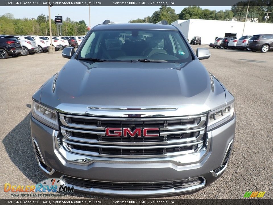 2020 GMC Acadia SLT AWD Satin Steel Metallic / Jet Black Photo #2