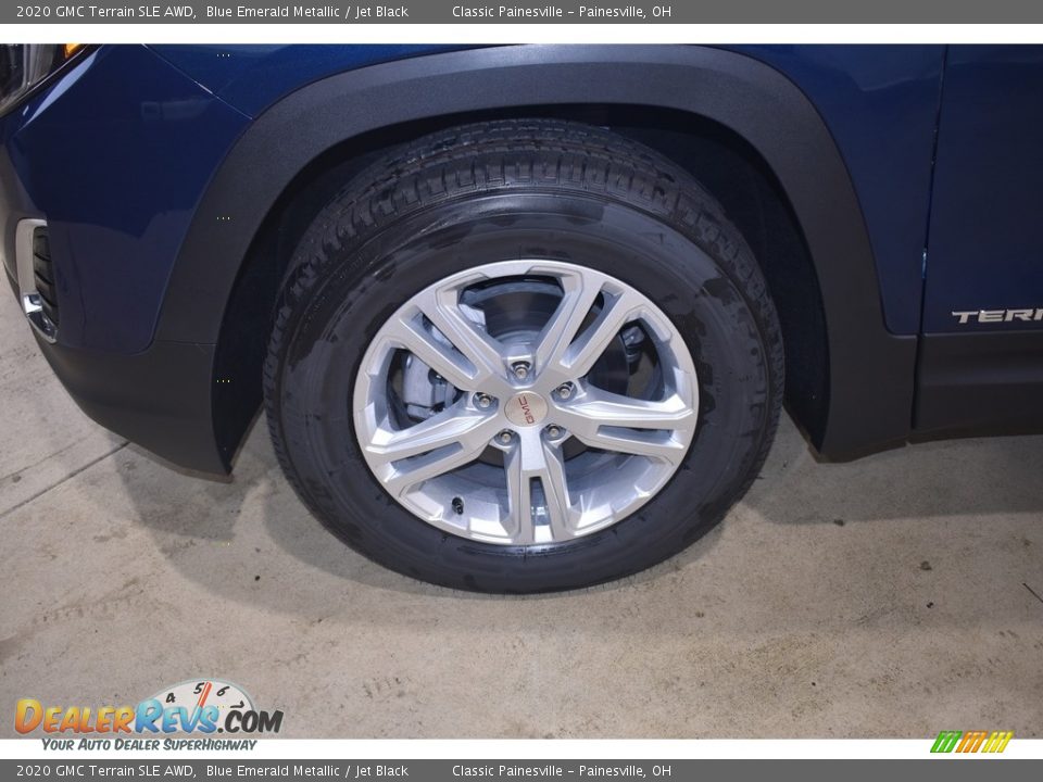 2020 GMC Terrain SLE AWD Blue Emerald Metallic / Jet Black Photo #5