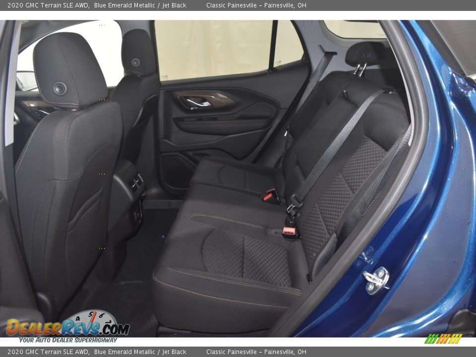 2020 GMC Terrain SLE AWD Blue Emerald Metallic / Jet Black Photo #7
