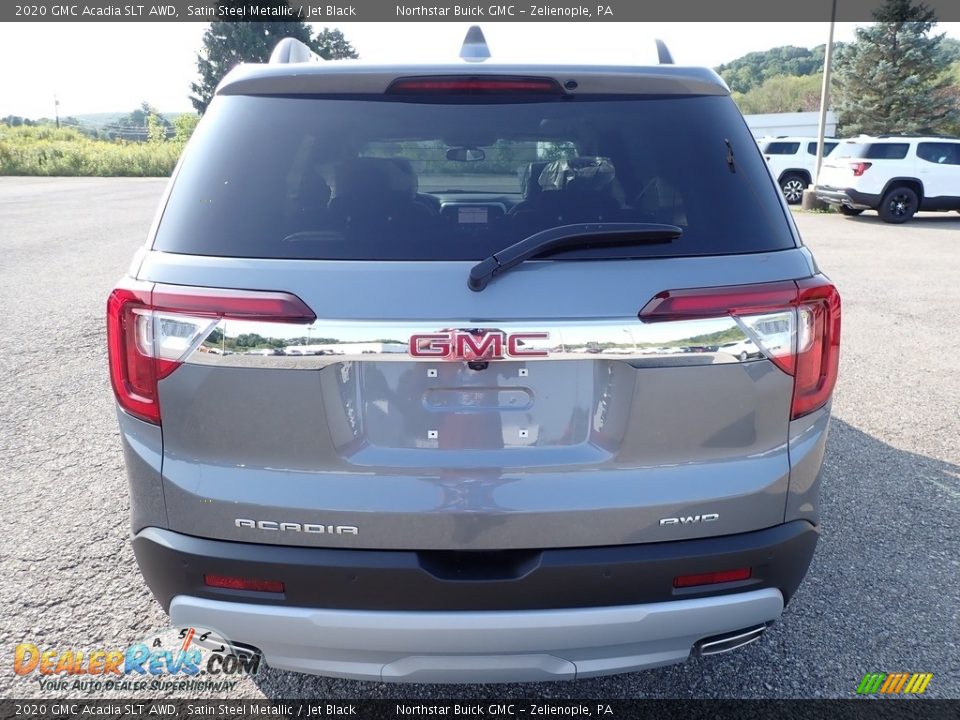 2020 GMC Acadia SLT AWD Satin Steel Metallic / Jet Black Photo #6