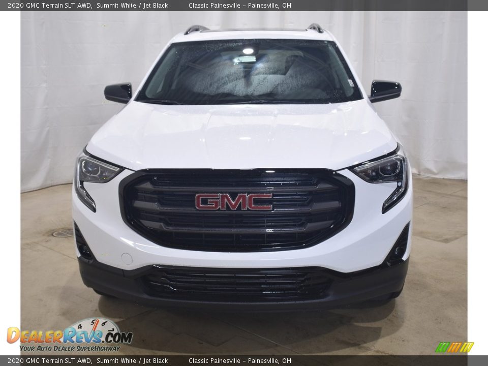 2020 GMC Terrain SLT AWD Summit White / Jet Black Photo #4