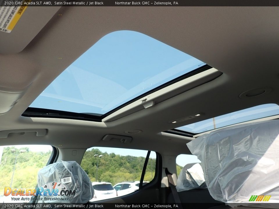 2020 GMC Acadia SLT AWD Satin Steel Metallic / Jet Black Photo #12