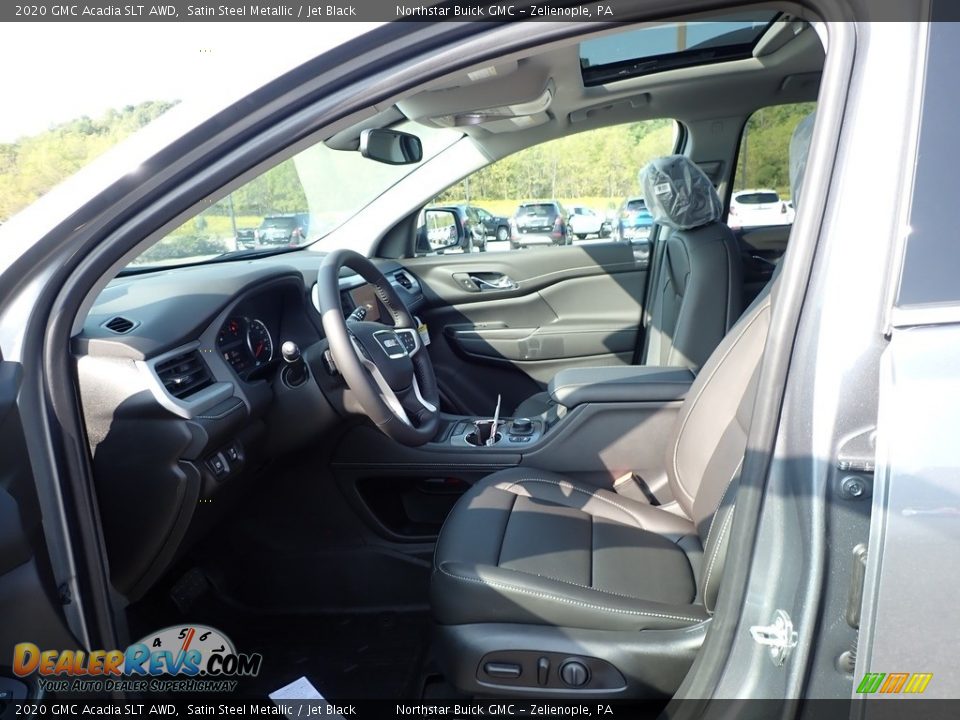 2020 GMC Acadia SLT AWD Satin Steel Metallic / Jet Black Photo #13