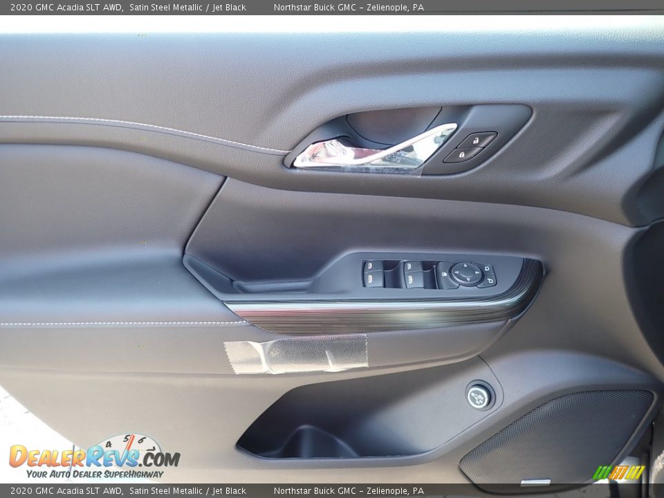 2020 GMC Acadia SLT AWD Satin Steel Metallic / Jet Black Photo #17
