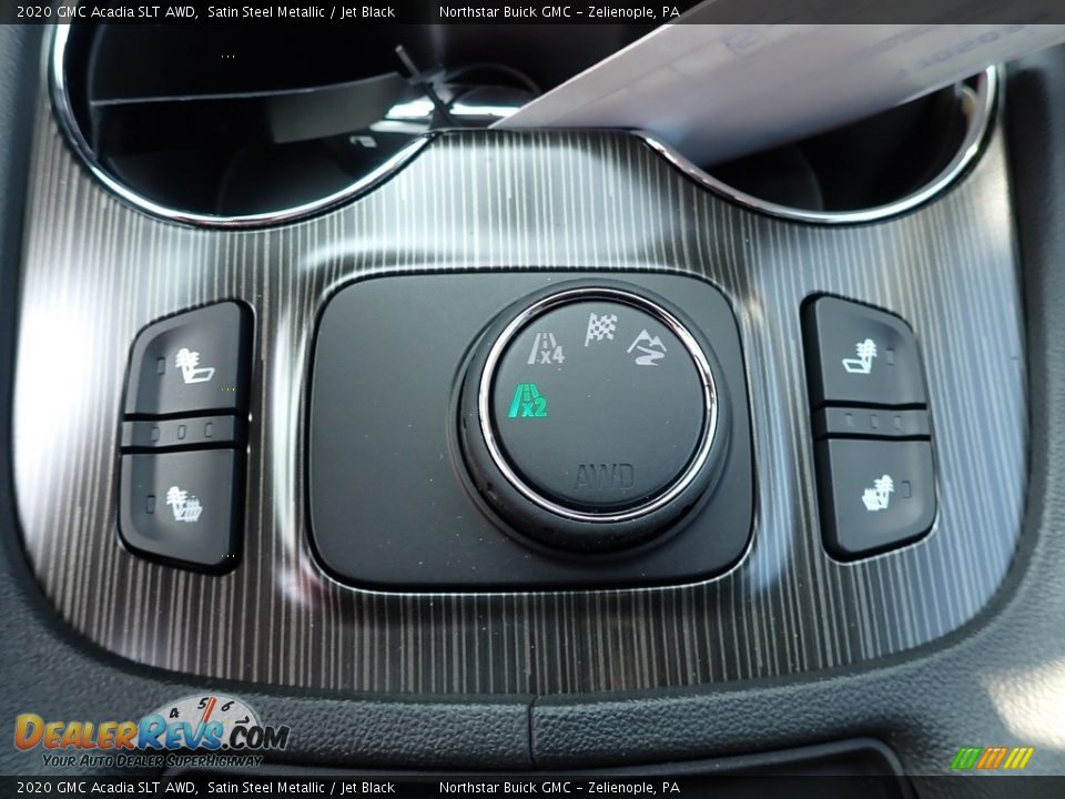 2020 GMC Acadia SLT AWD Satin Steel Metallic / Jet Black Photo #20