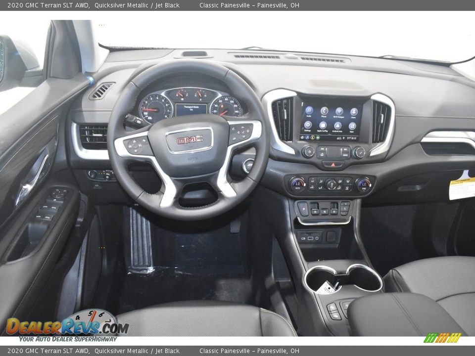 2020 GMC Terrain SLT AWD Quicksilver Metallic / Jet Black Photo #8