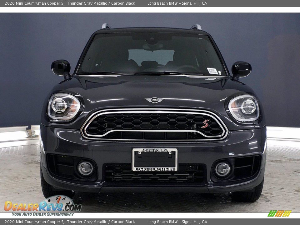 2020 Mini Countryman Cooper S Thunder Gray Metallic / Carbon Black Photo #2