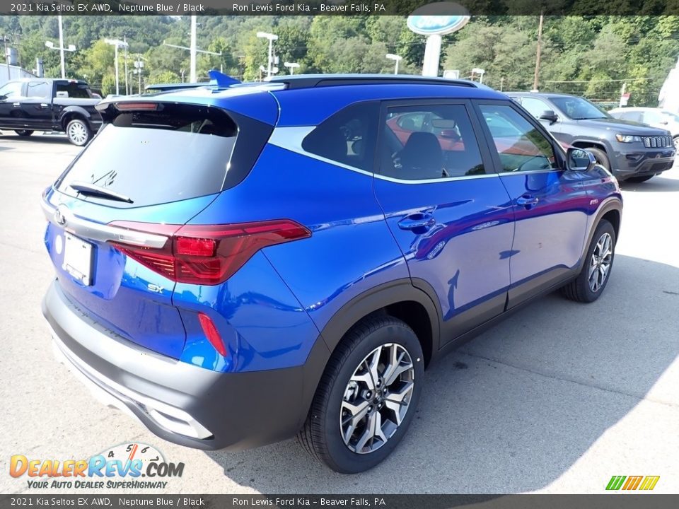 2021 Kia Seltos EX AWD Neptune Blue / Black Photo #2