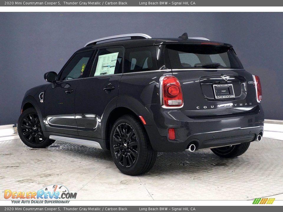 2020 Mini Countryman Cooper S Thunder Gray Metallic / Carbon Black Photo #3