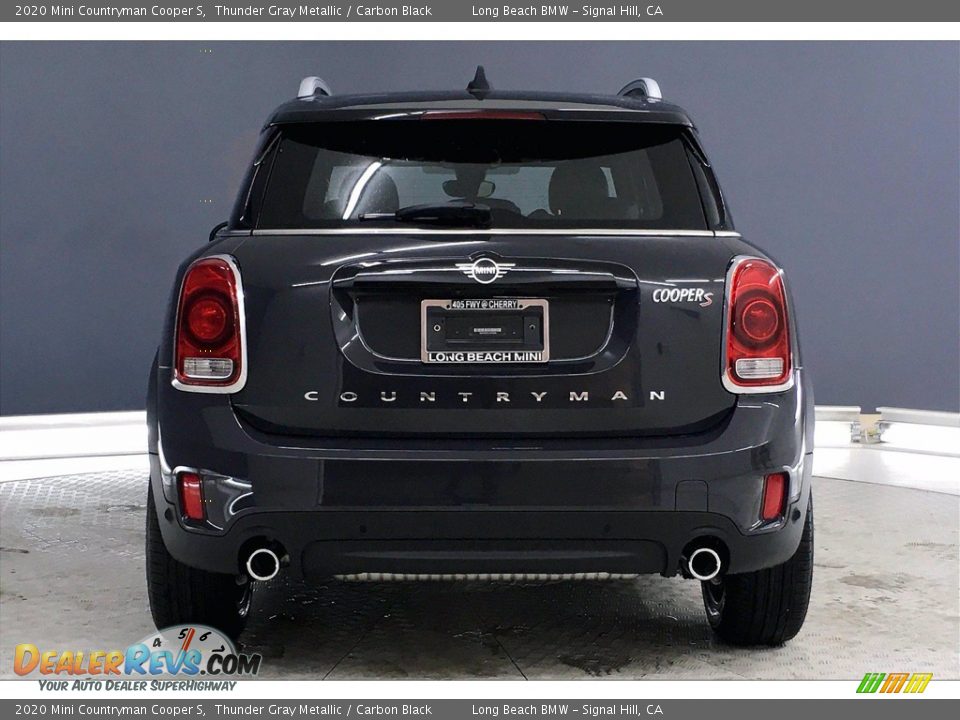 2020 Mini Countryman Cooper S Thunder Gray Metallic / Carbon Black Photo #4