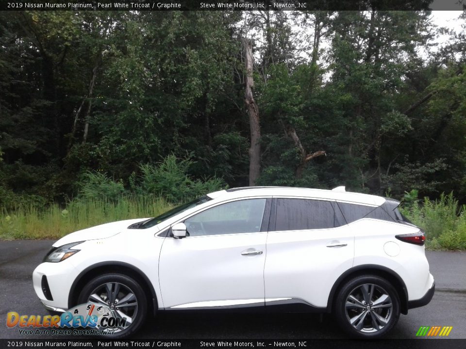 Pearl White Tricoat 2019 Nissan Murano Platinum Photo #1