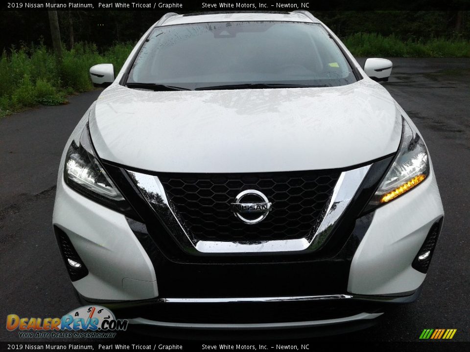 2019 Nissan Murano Platinum Pearl White Tricoat / Graphite Photo #4