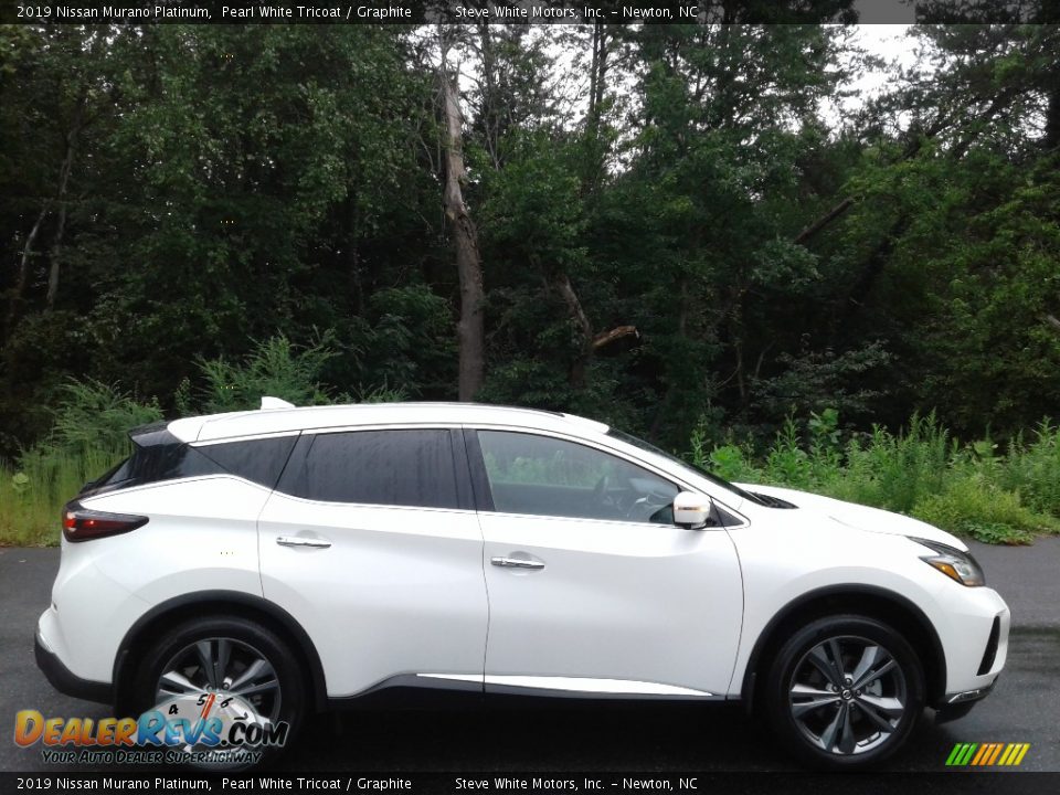 Pearl White Tricoat 2019 Nissan Murano Platinum Photo #6