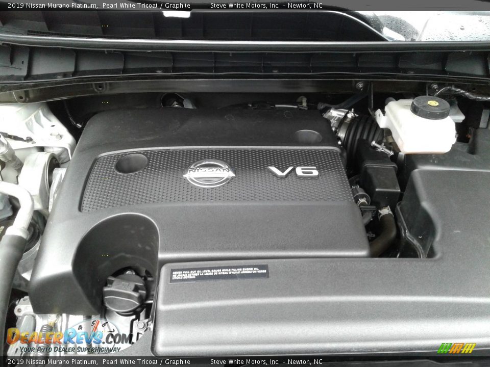 2019 Nissan Murano Platinum 3.5 Liter DOHC 24-Valve CVTCS V6 Engine Photo #10