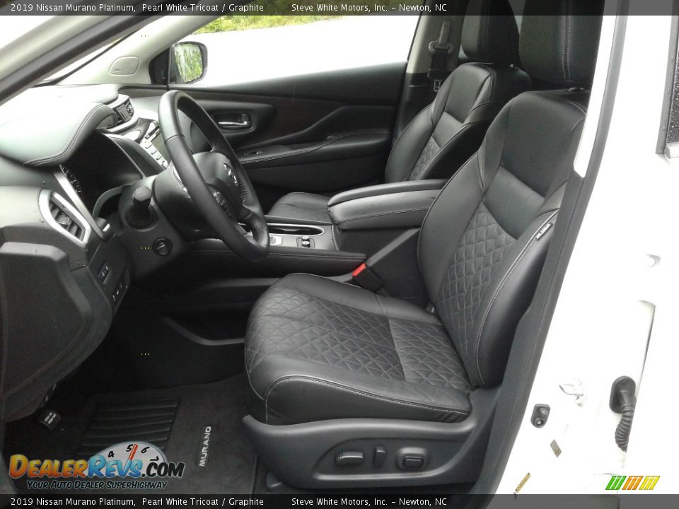 Graphite Interior - 2019 Nissan Murano Platinum Photo #11