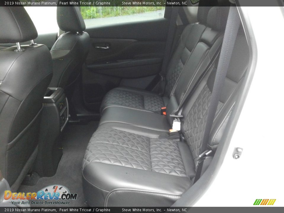 Rear Seat of 2019 Nissan Murano Platinum Photo #13