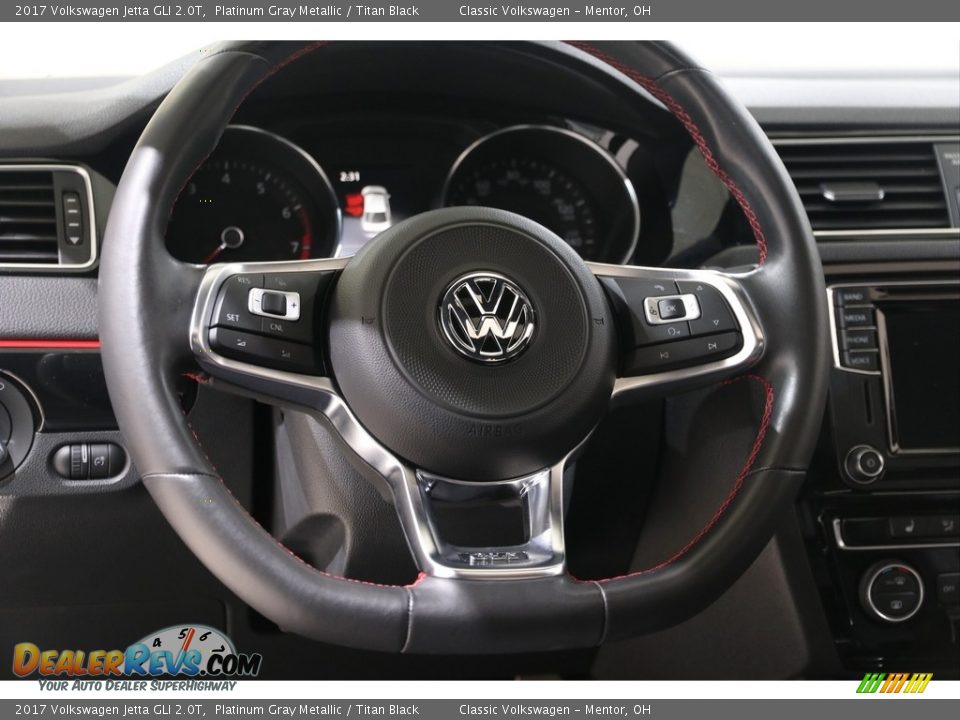 2017 Volkswagen Jetta GLI 2.0T Steering Wheel Photo #6
