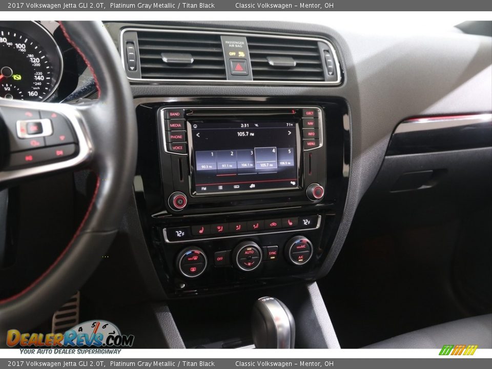 Controls of 2017 Volkswagen Jetta GLI 2.0T Photo #8