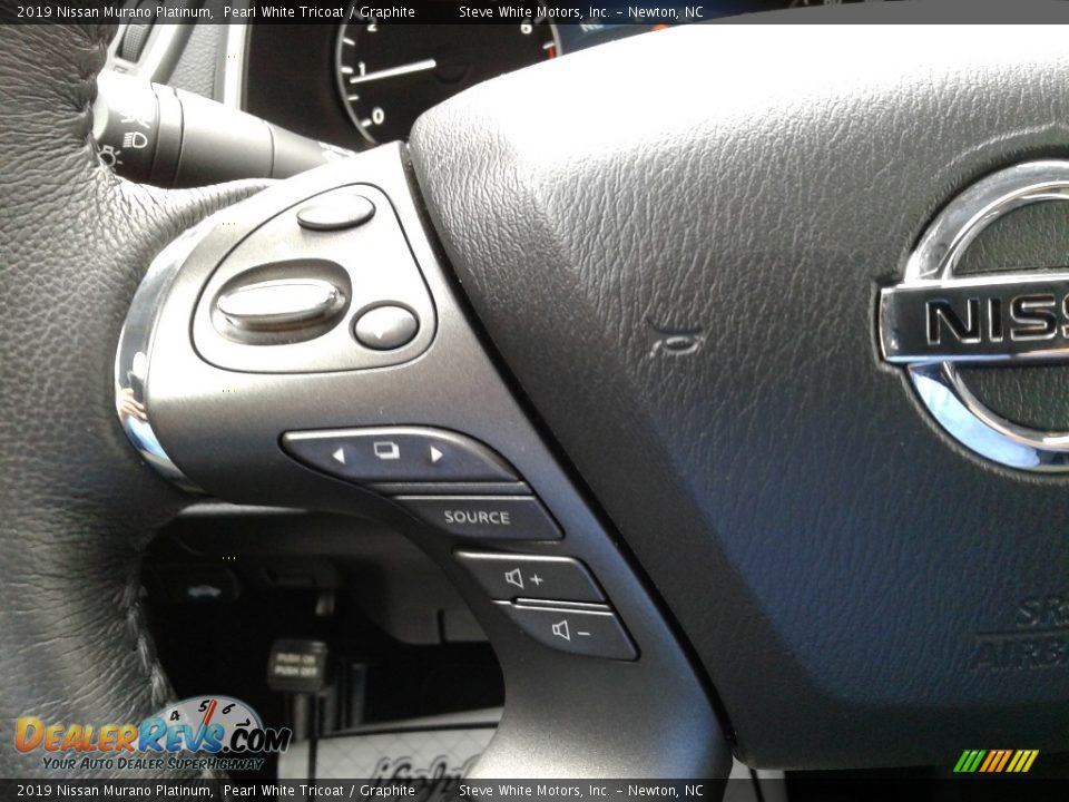 2019 Nissan Murano Platinum Steering Wheel Photo #20