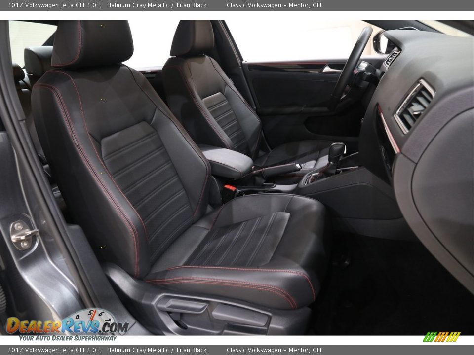 Front Seat of 2017 Volkswagen Jetta GLI 2.0T Photo #11