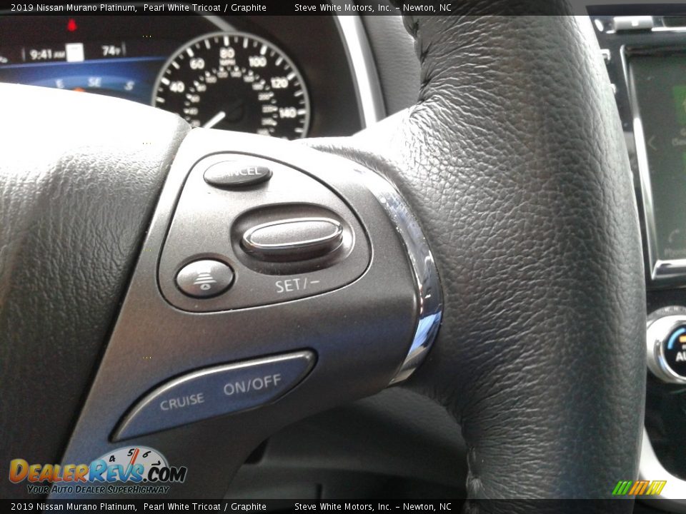 2019 Nissan Murano Platinum Steering Wheel Photo #21