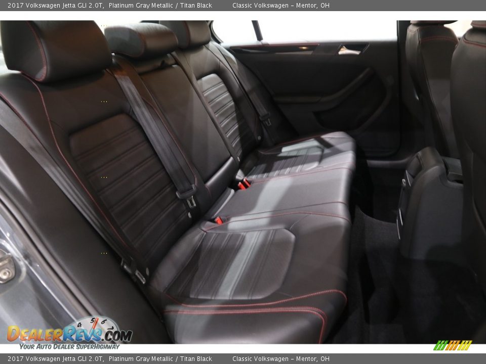 Rear Seat of 2017 Volkswagen Jetta GLI 2.0T Photo #12