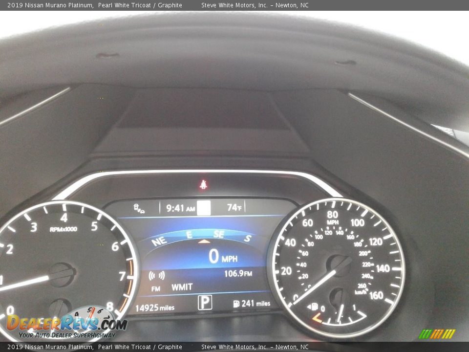 2019 Nissan Murano Platinum Gauges Photo #22