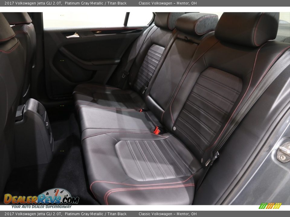 Rear Seat of 2017 Volkswagen Jetta GLI 2.0T Photo #13