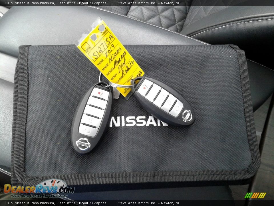 Keys of 2019 Nissan Murano Platinum Photo #31